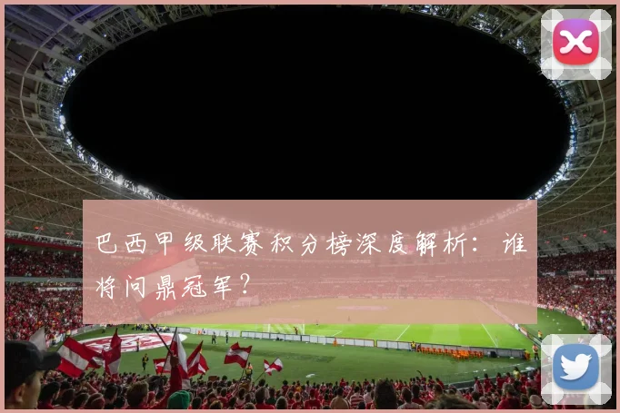 巴西甲级联赛积分榜深度解析：谁将问鼎冠军？