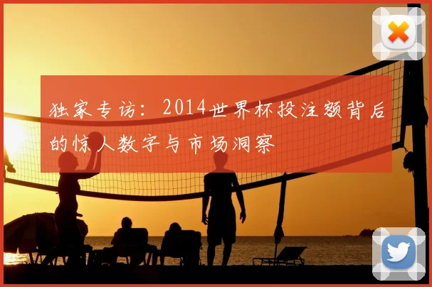 独家专访:2014世界杯投注额背后的惊人数字与市场洞察